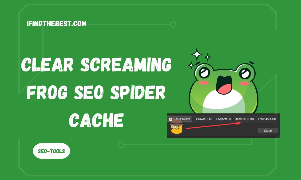 clear screaming frog seo spider cache
